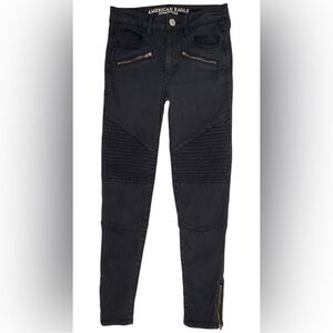 American Eagle Black Jeans – Size US 0 – Fitted – Everyday Chic